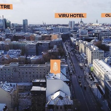 Urban-Glam City Centre Studio With A Gym And Terrace Tallinn Eksteriør billede