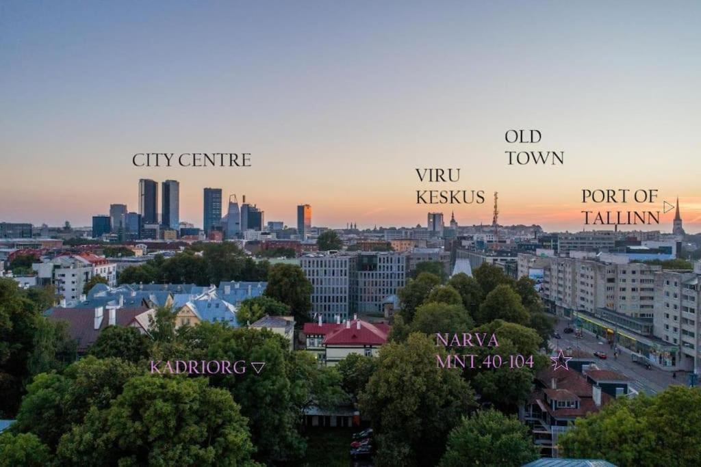 Urban-Glam City Centre Studio With A Gym And Terrace Tallinn Eksteriør billede
