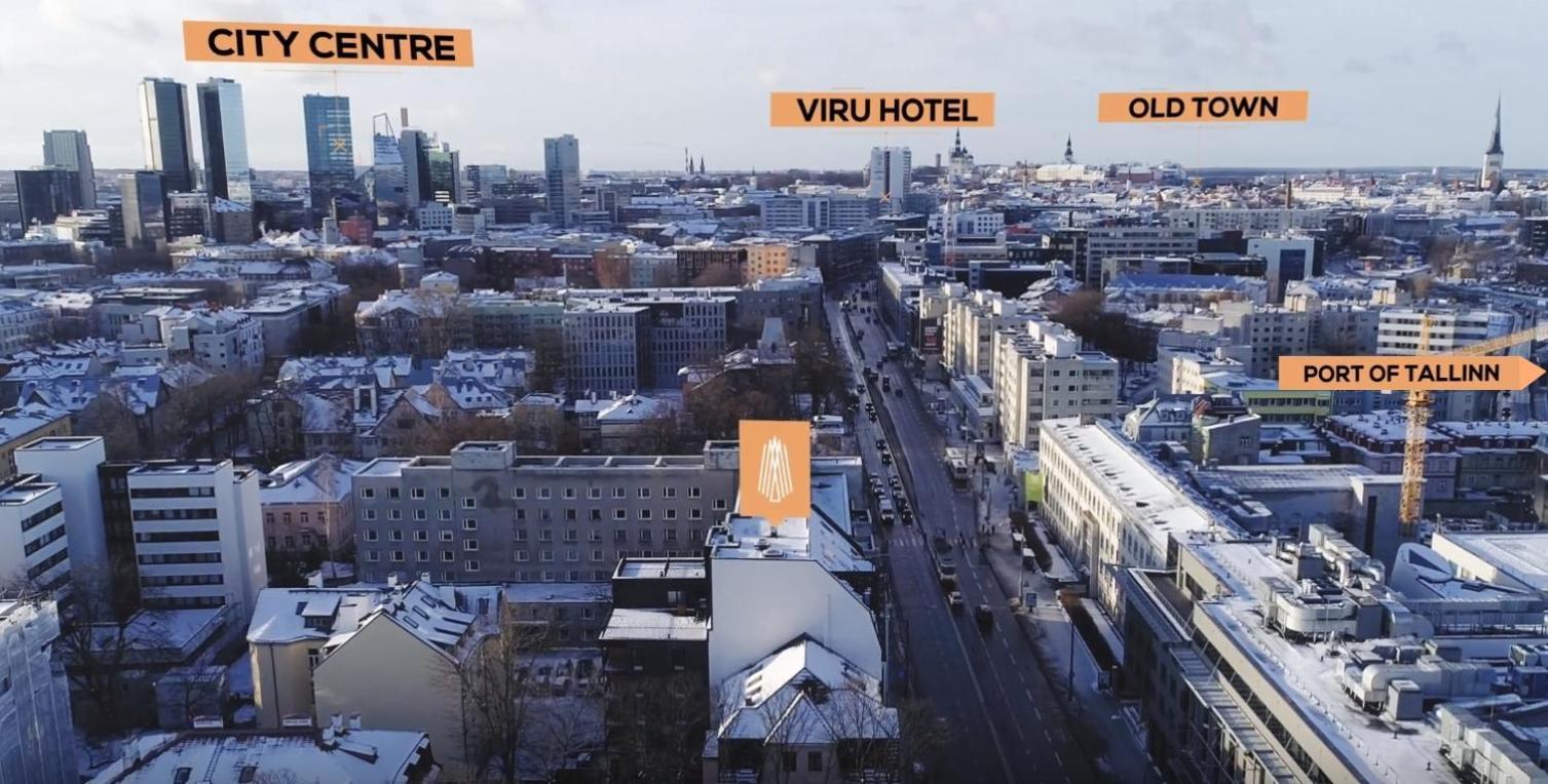 Urban-Glam City Centre Studio With A Gym And Terrace Tallinn Eksteriør billede