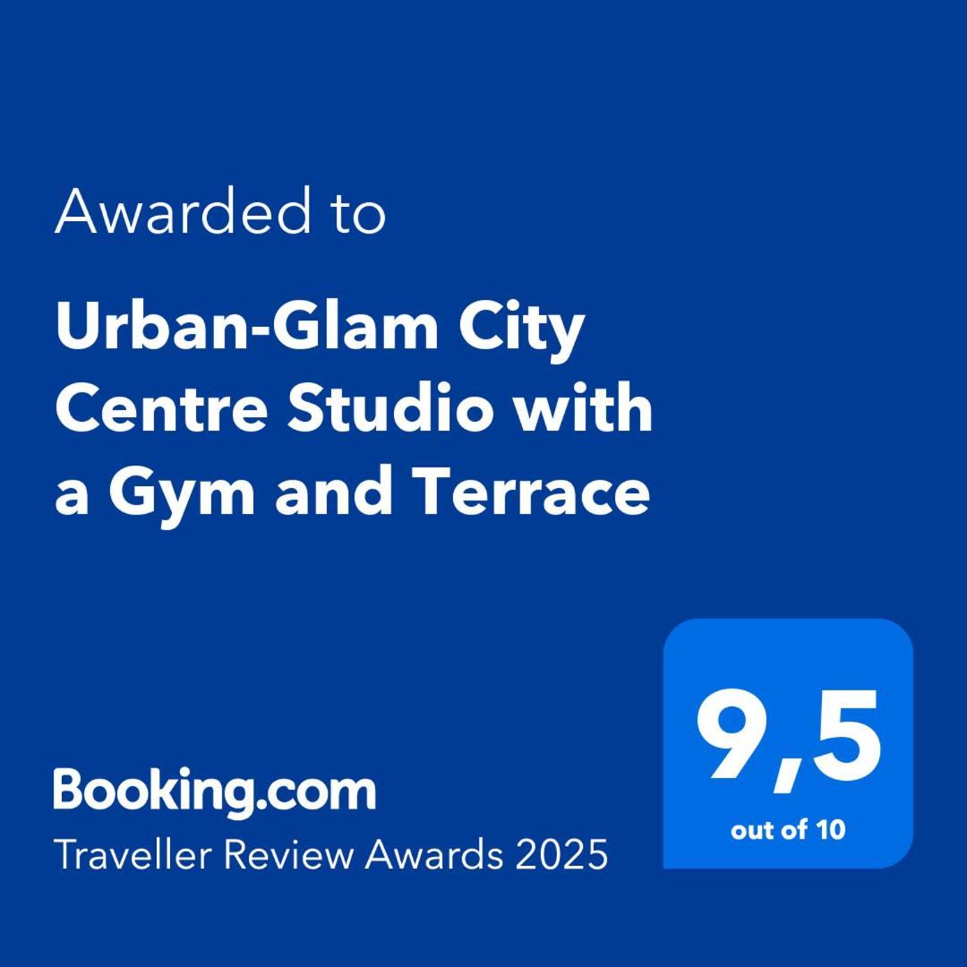 Urban-Glam City Centre Studio With A Gym And Terrace Tallinn Eksteriør billede